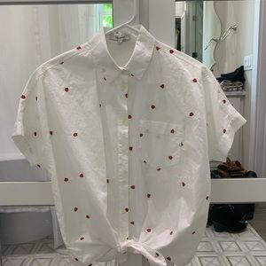 Madewell button down top